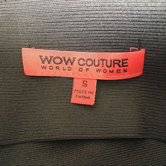 🆕Wow Couture Black Bandage Skirt - Picture 6 of 7